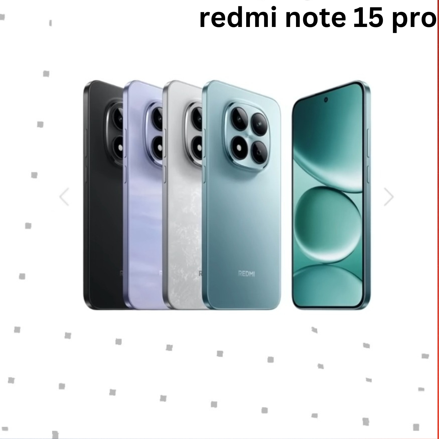 redmi note 15 pro